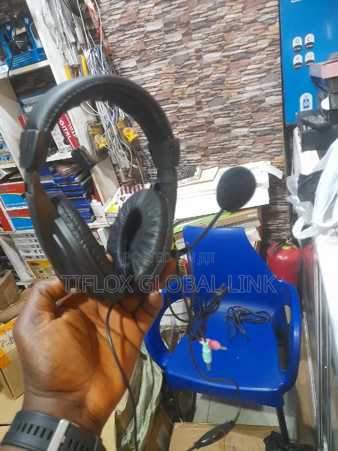 Multimedia Stereo Headset With Mic