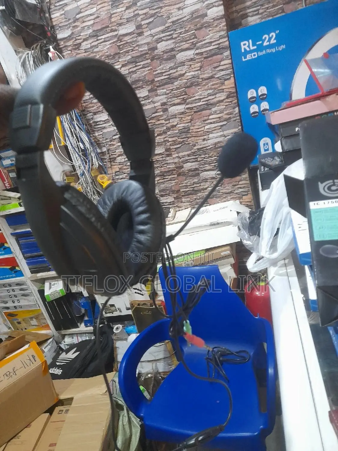 Multimedia Stereo Headset With Mic