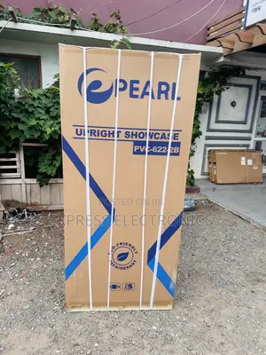 PVC-622-2B 500L Display Fridge Doubledoor Pearl Freestanding