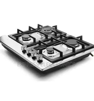 Fabulous Stainless Steel Hob 4burner 60g40me Midea Grey