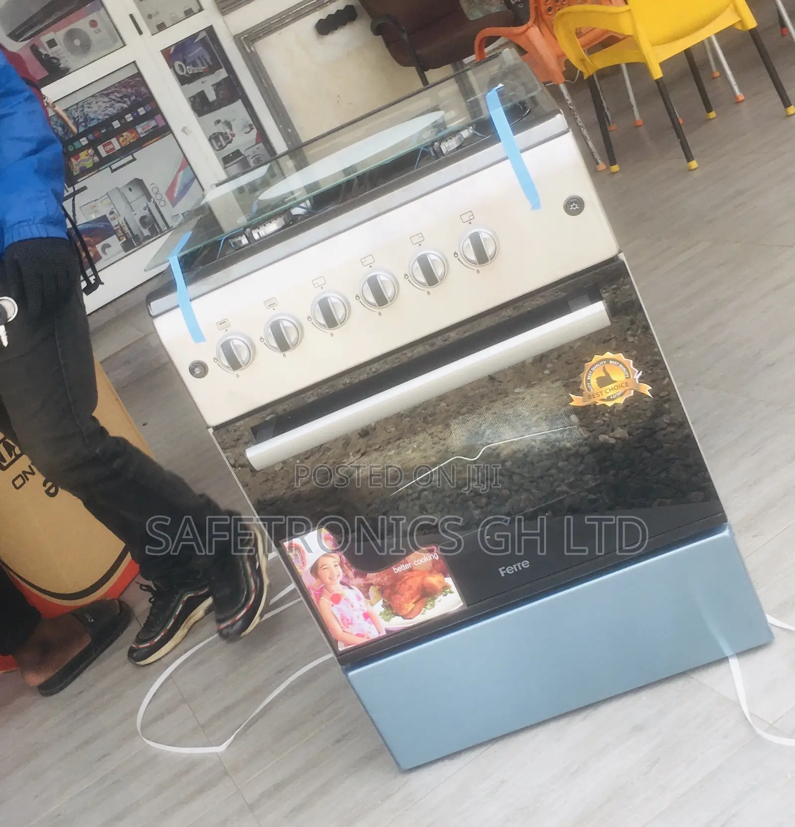 Brand New  New Line 60by60 4 Gas Oven:Grill Ferre 