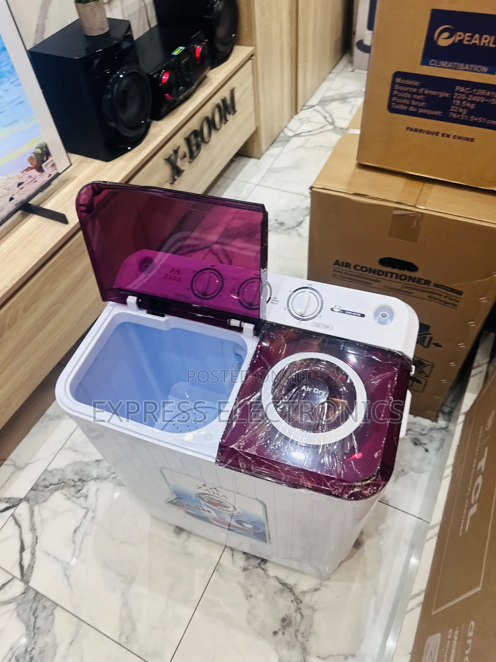 Popular Choice Zara 5kg Topload Washing Machine Twintub