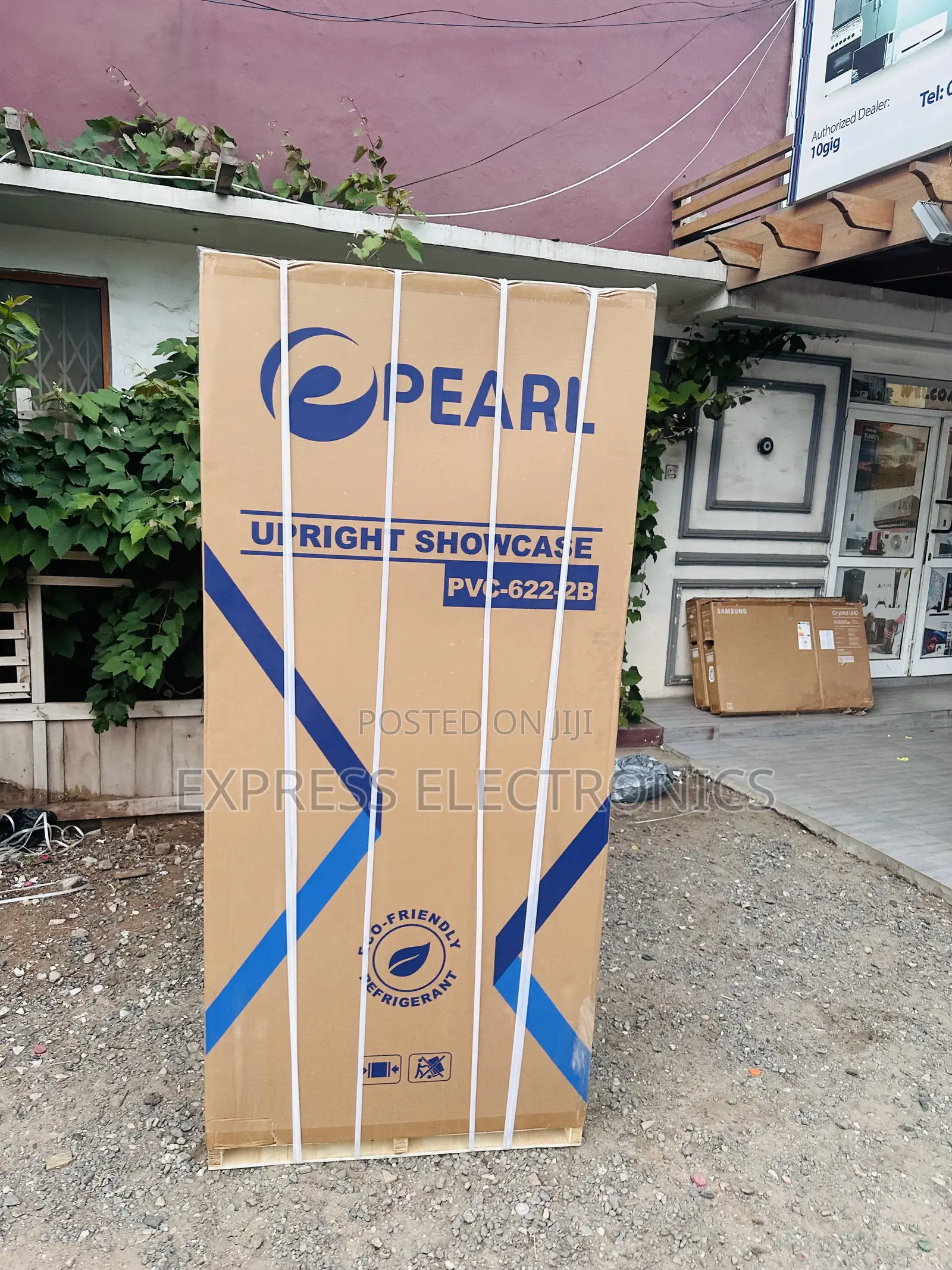 Popular Choice Display Pearl PVC-622-2b Double Door