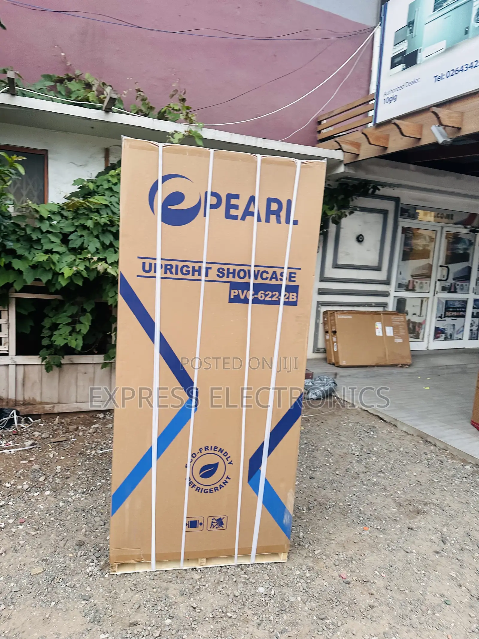 Pearl PVC-622-2B Double Door Fridge Pearl 500L. White.