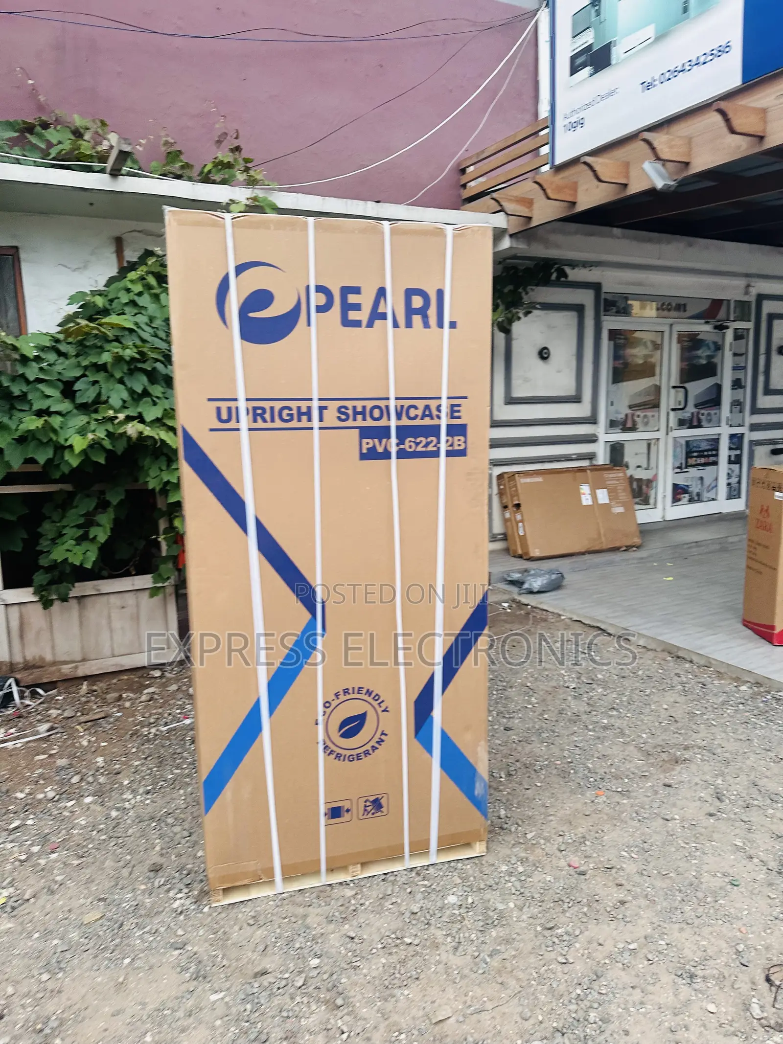 Newly Sealed Pearl PVC-622-2b Double Door Fridge