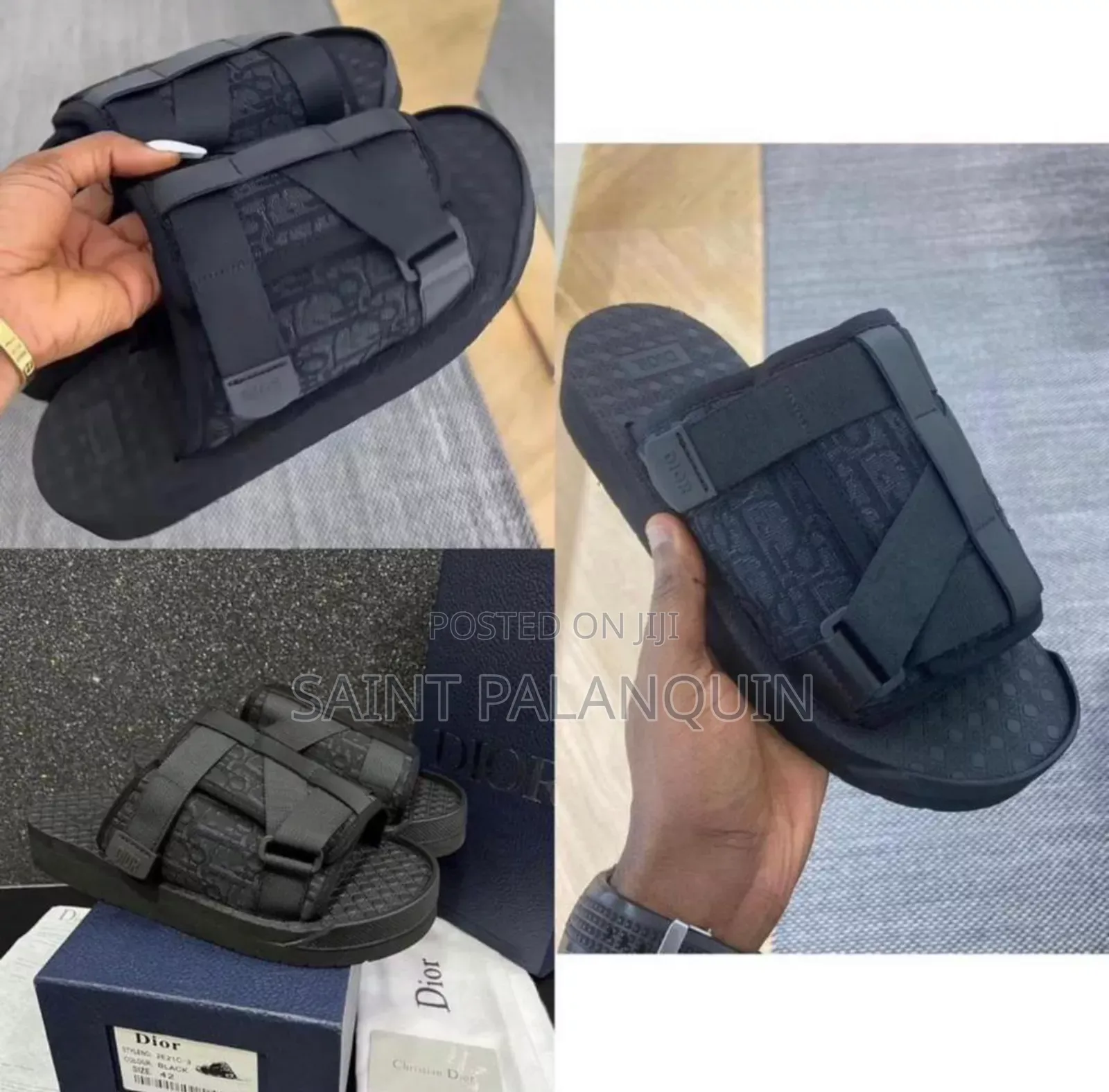 Men Alpha Dior Slides
