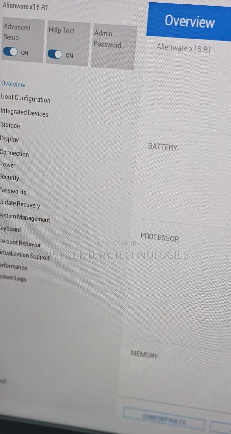 Laptop Dell Alienware M16 R1 32GB Intel Core I9 SSD 1T
