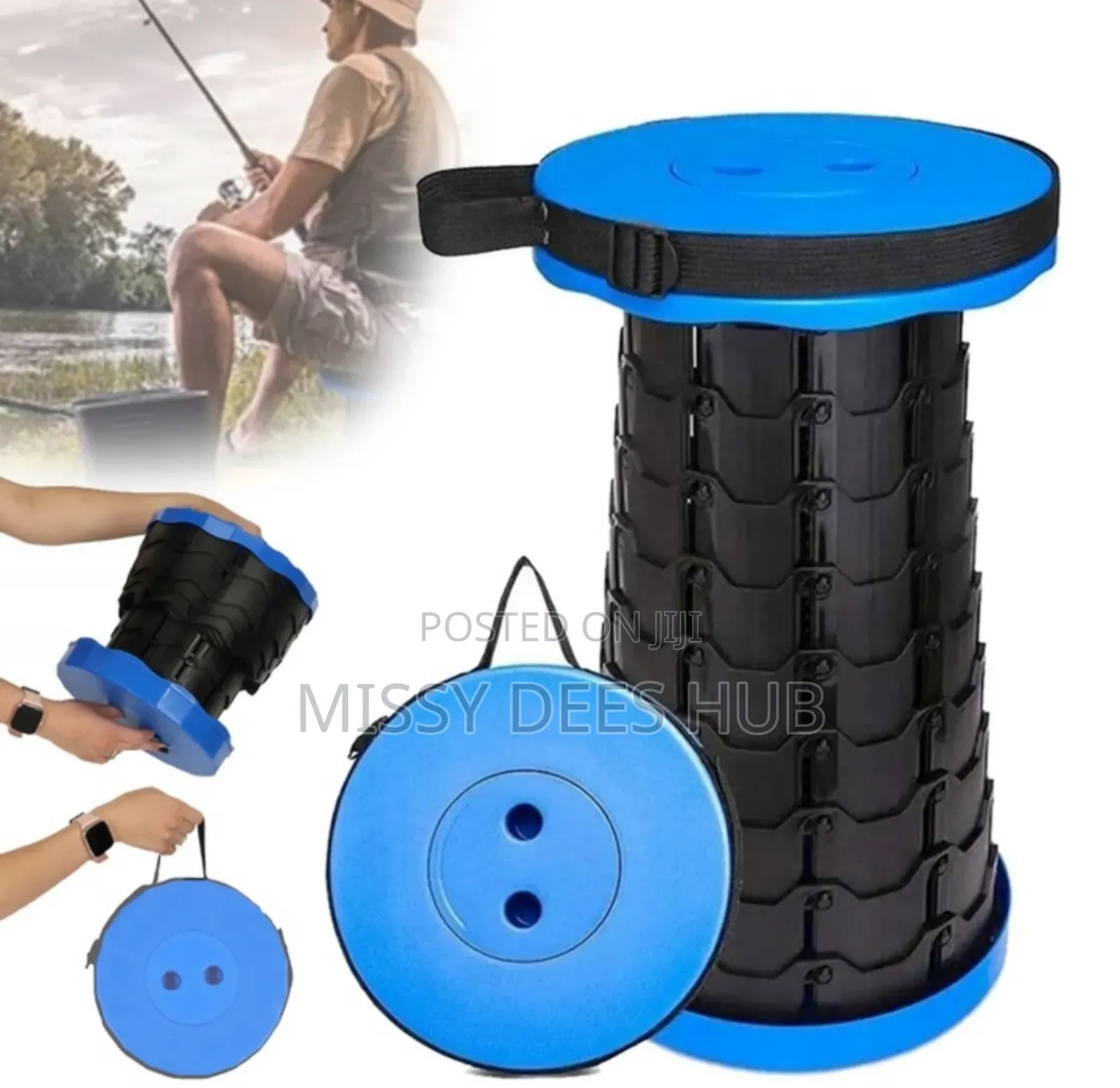 Telescopic Foldable Stool