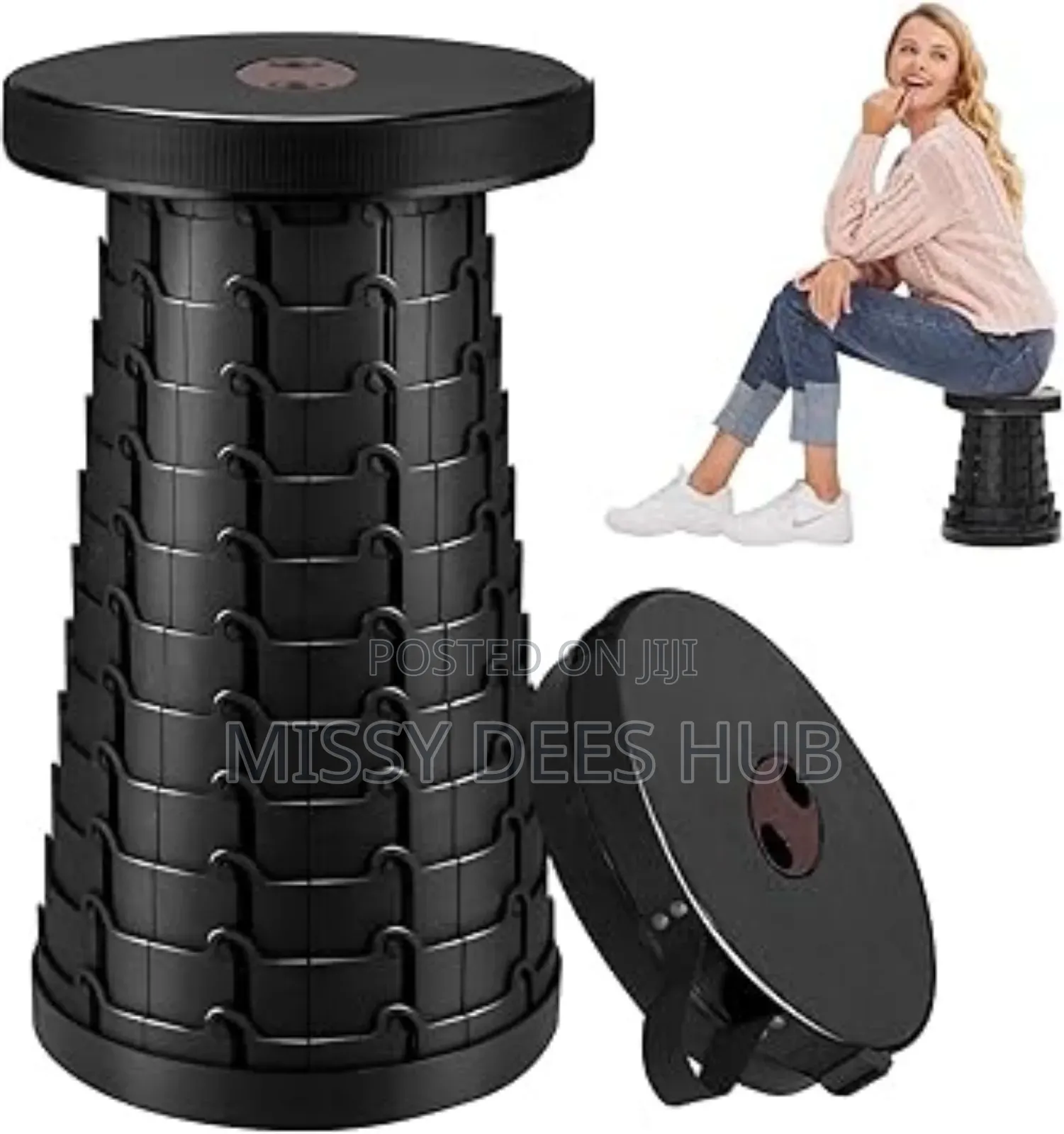 Telescopic Foldable Stool