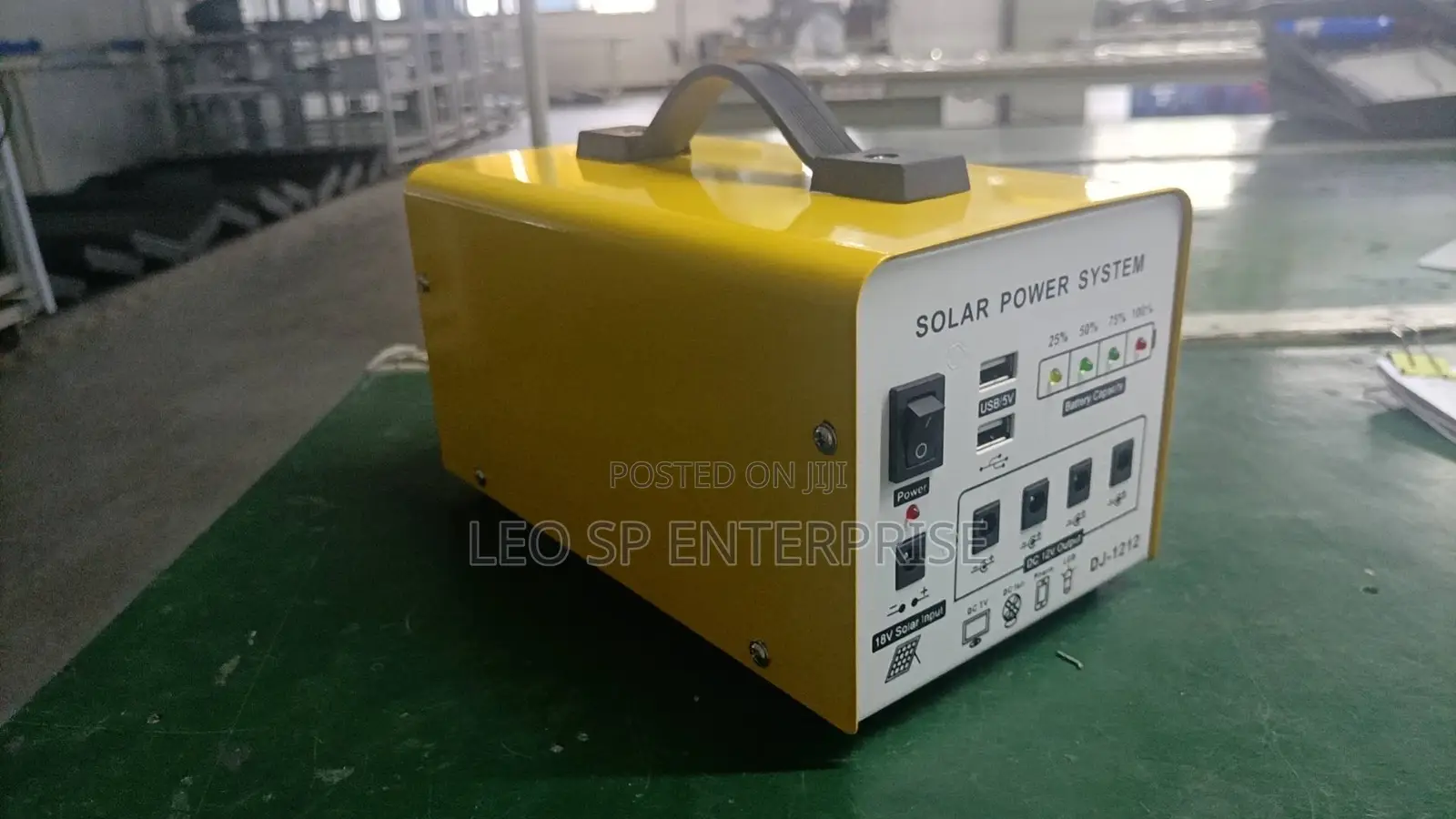 Outdoor Lightening Solar Generator for Home
