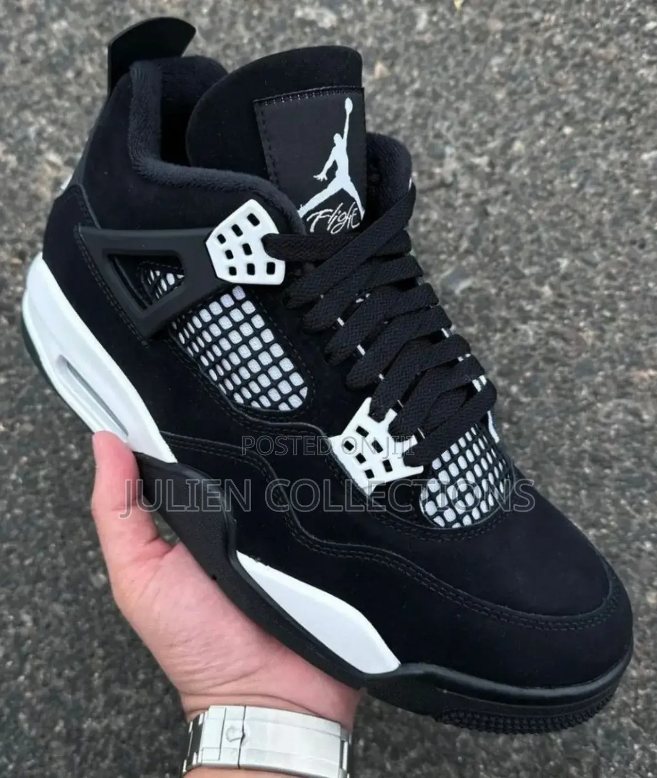 Jordan 4 Thunder White