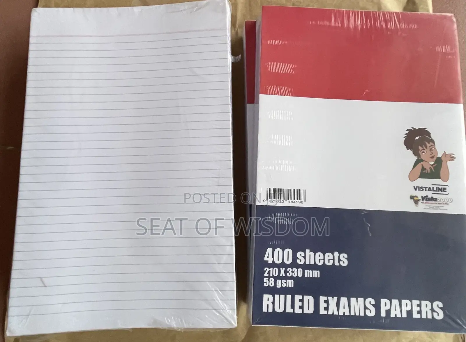 Ruled Exams Papers