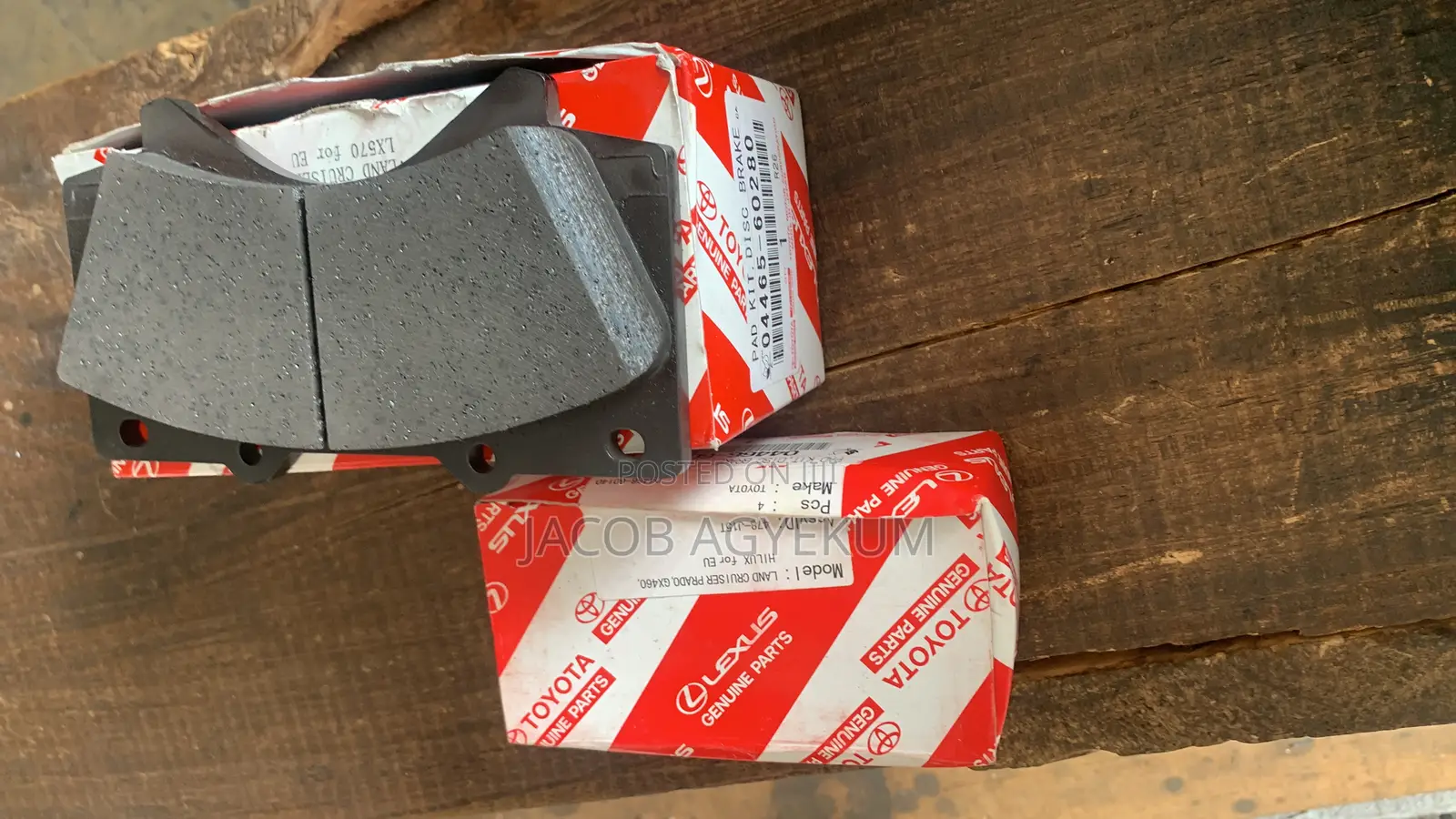 Toyota Tundra 2014/2018 Front Brake Pads Original