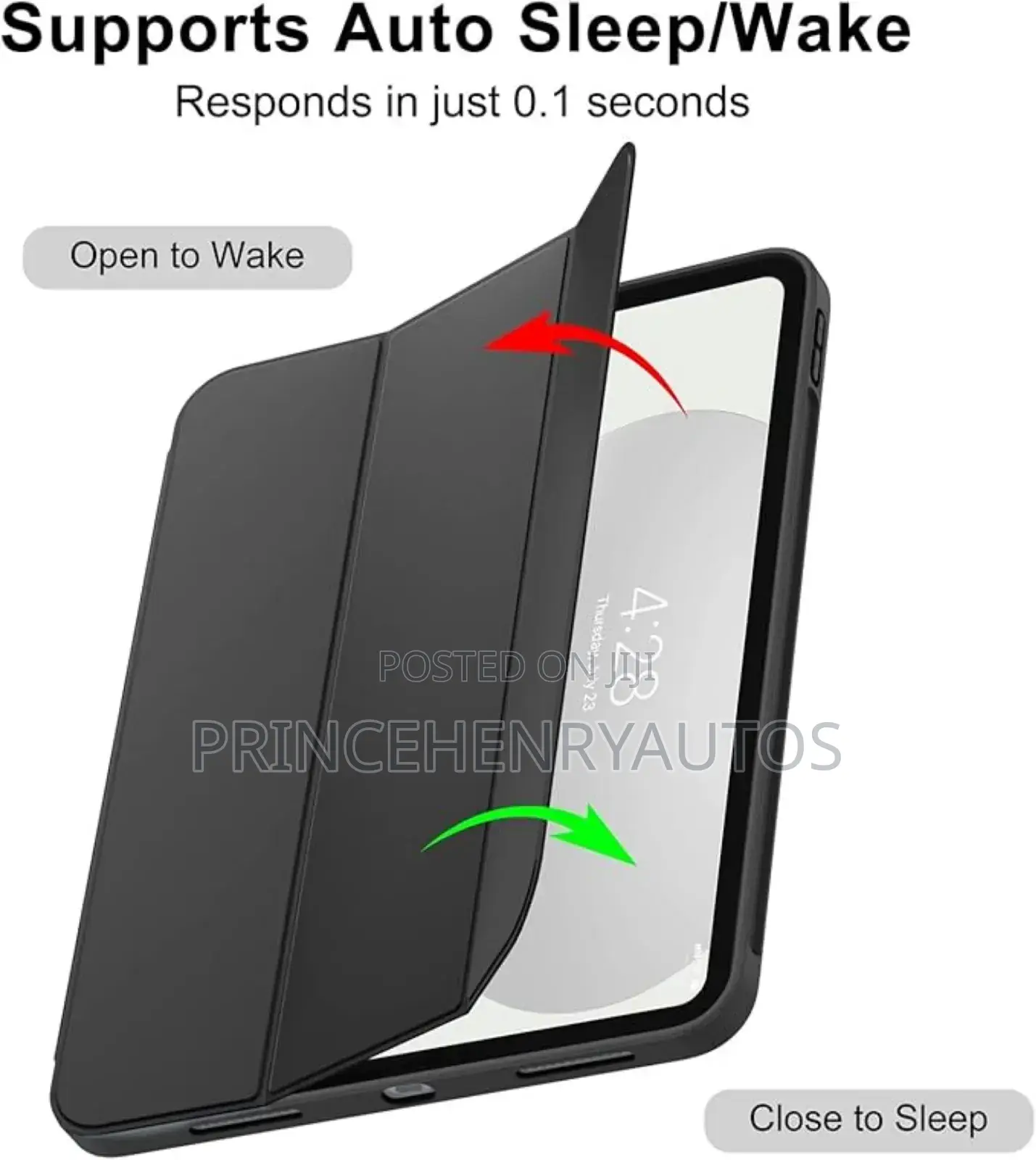 Soke Case for iPad 10th Gen(2022) With Pencil Holder