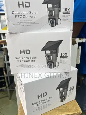 HD Dual Lens PTZ Camera / 10X Camera View
