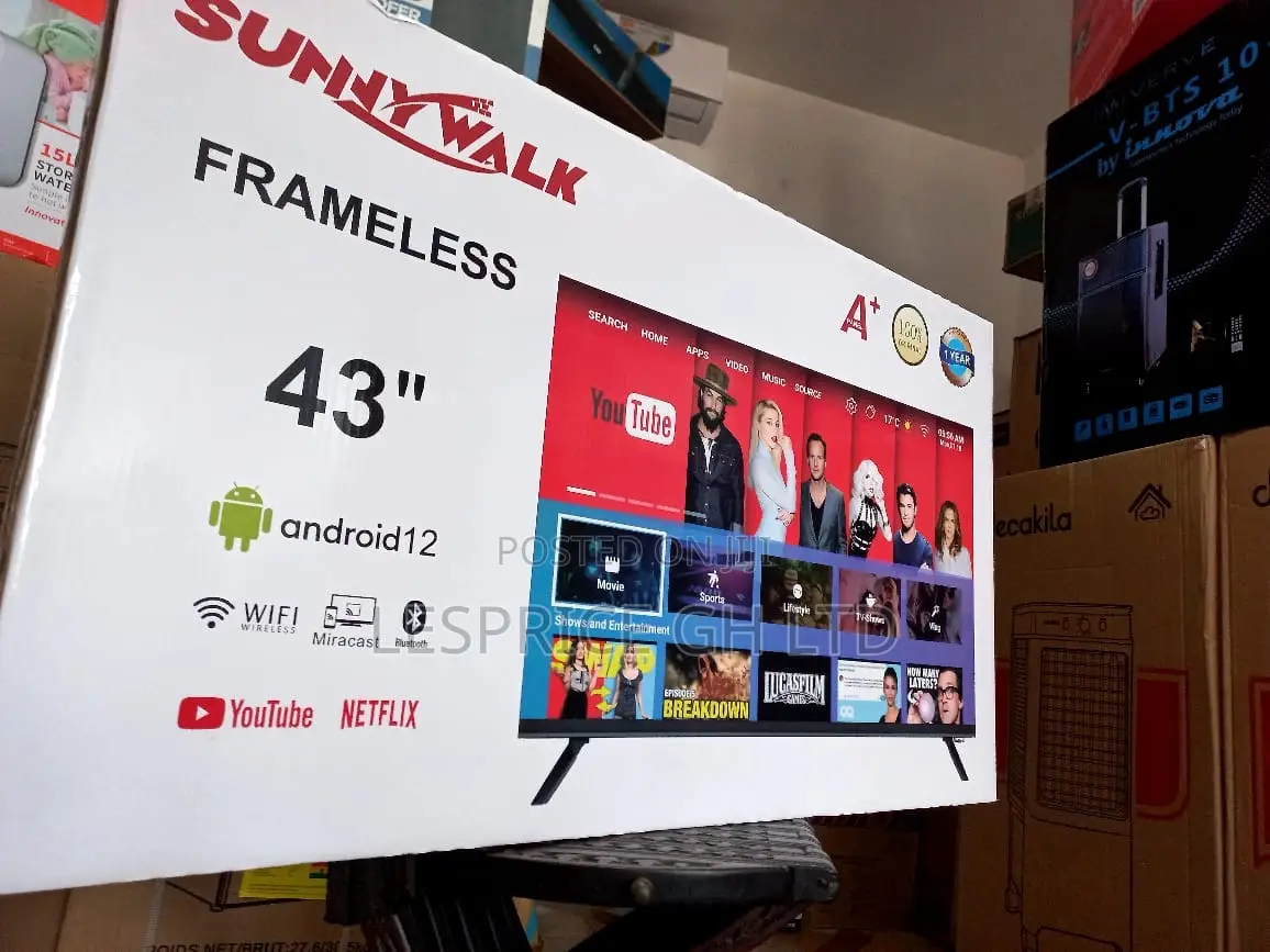 Sunny Walk 43” Android Smart Tv