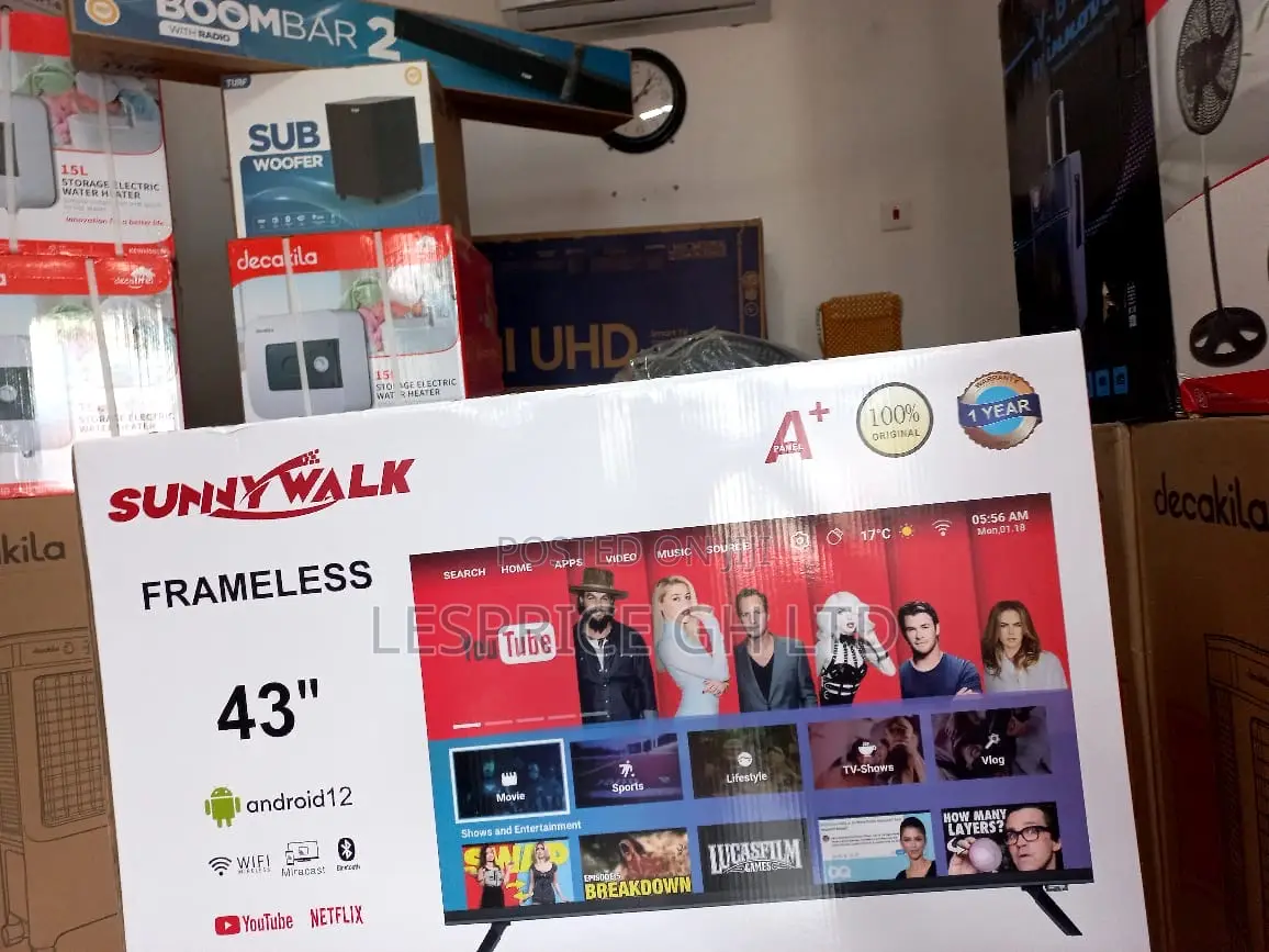 Sunny Walk 43” Android Satellite Tv
