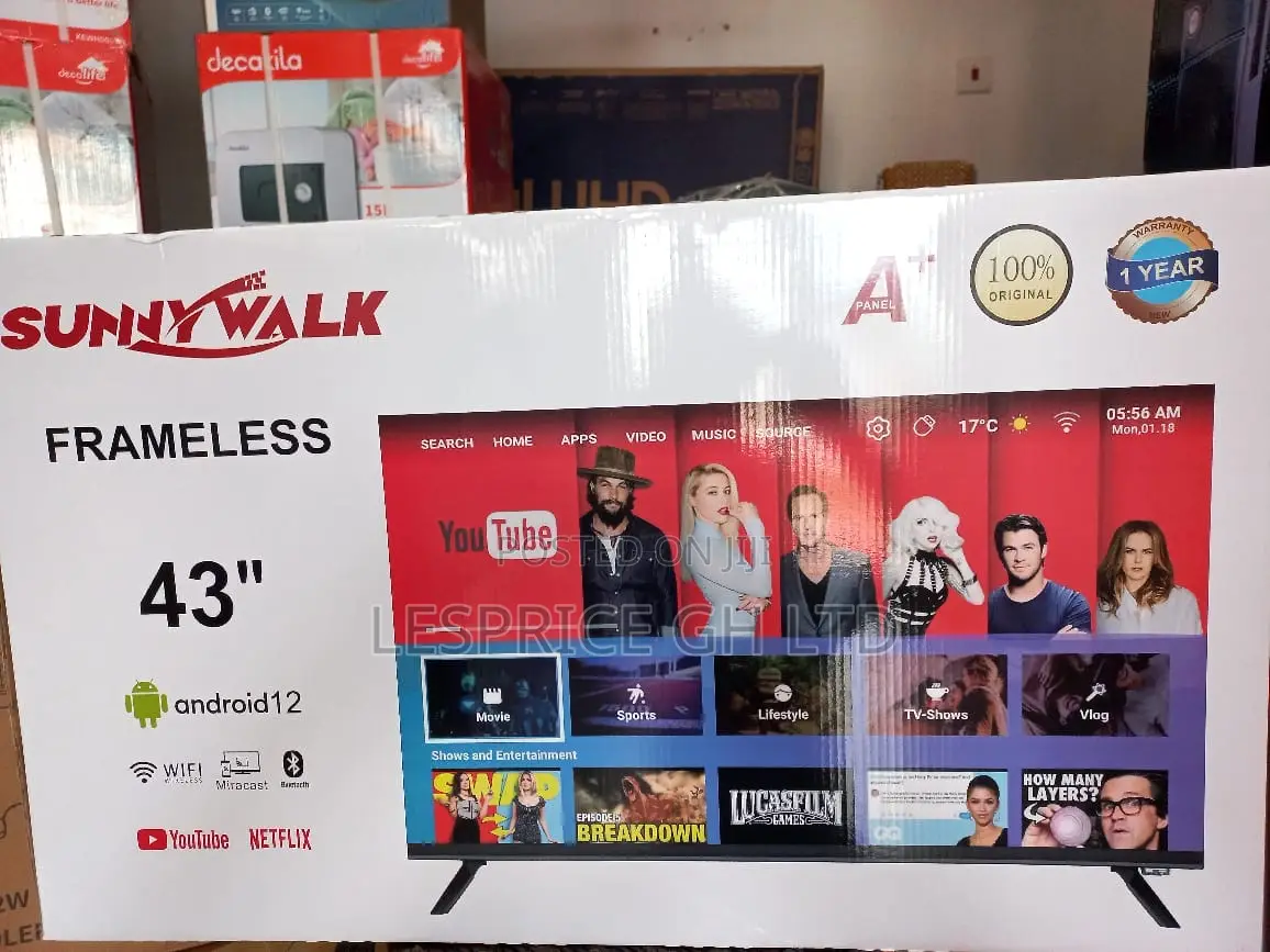 Classic//Sunny Walk 43” Digital Smart Tv