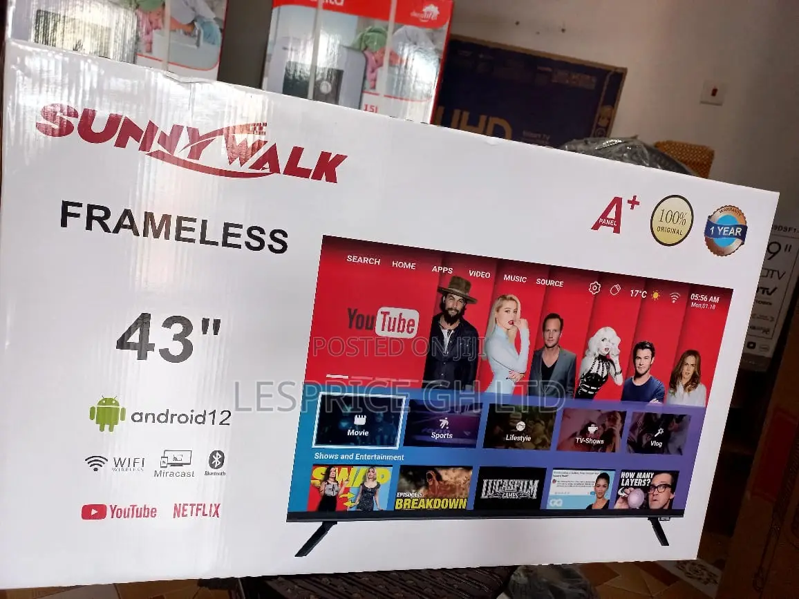 Classic//Sunny Walk 43” Digital Smart Tv