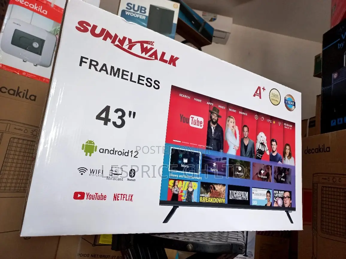 Sunny Walk 43” Smart High Level TV