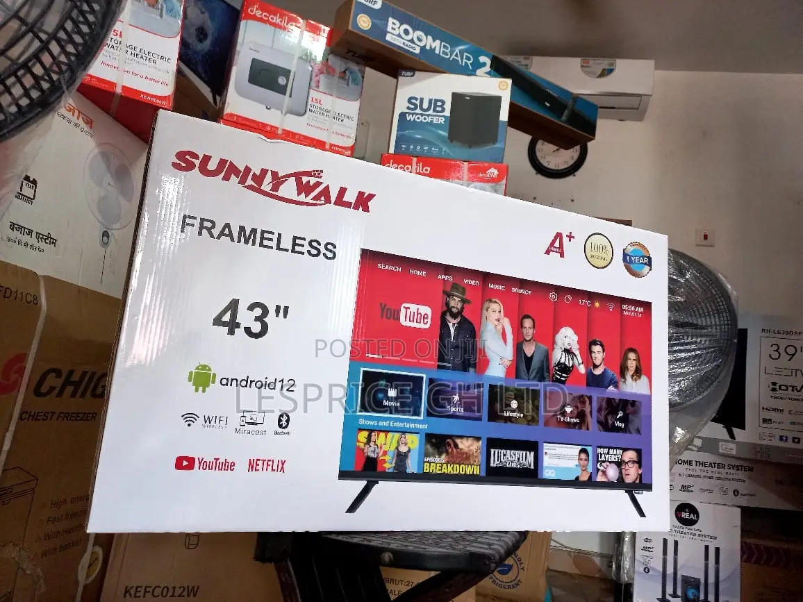 First Choice ~Sunny Walk 43” Android Smart Tv