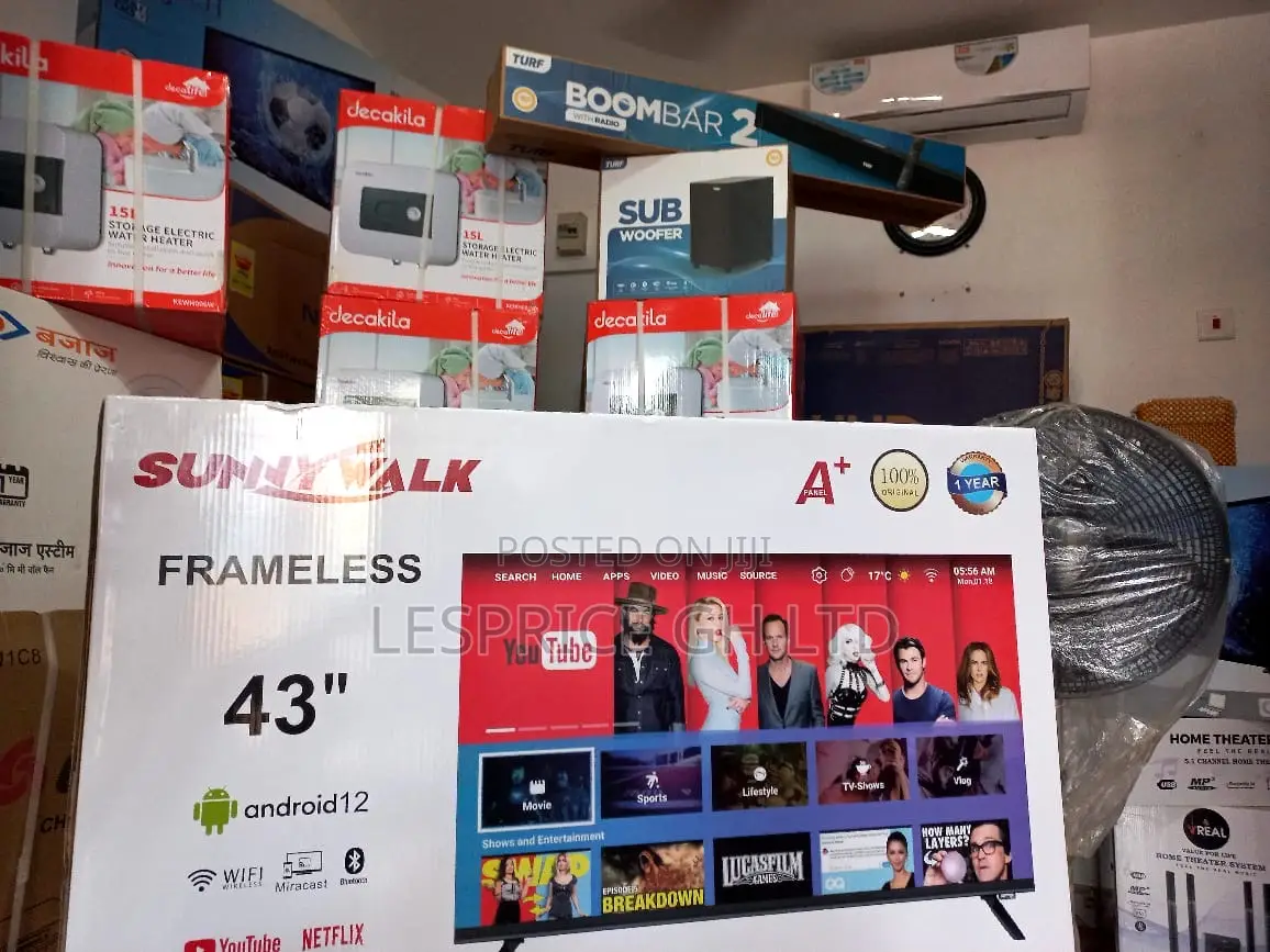 Luxury ~Sunny Walk 43” Smart Tv