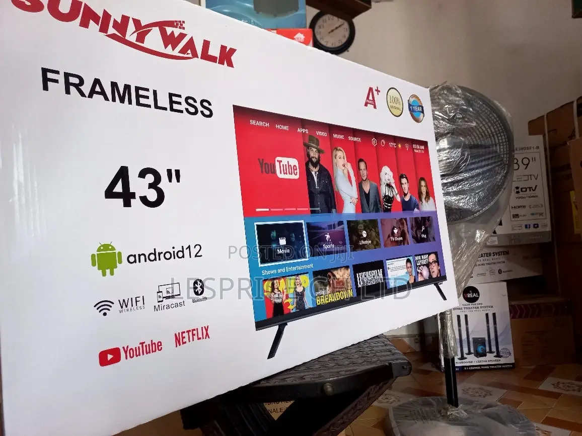 Les Display ~Sunny Walk 43” Android Smart Tv