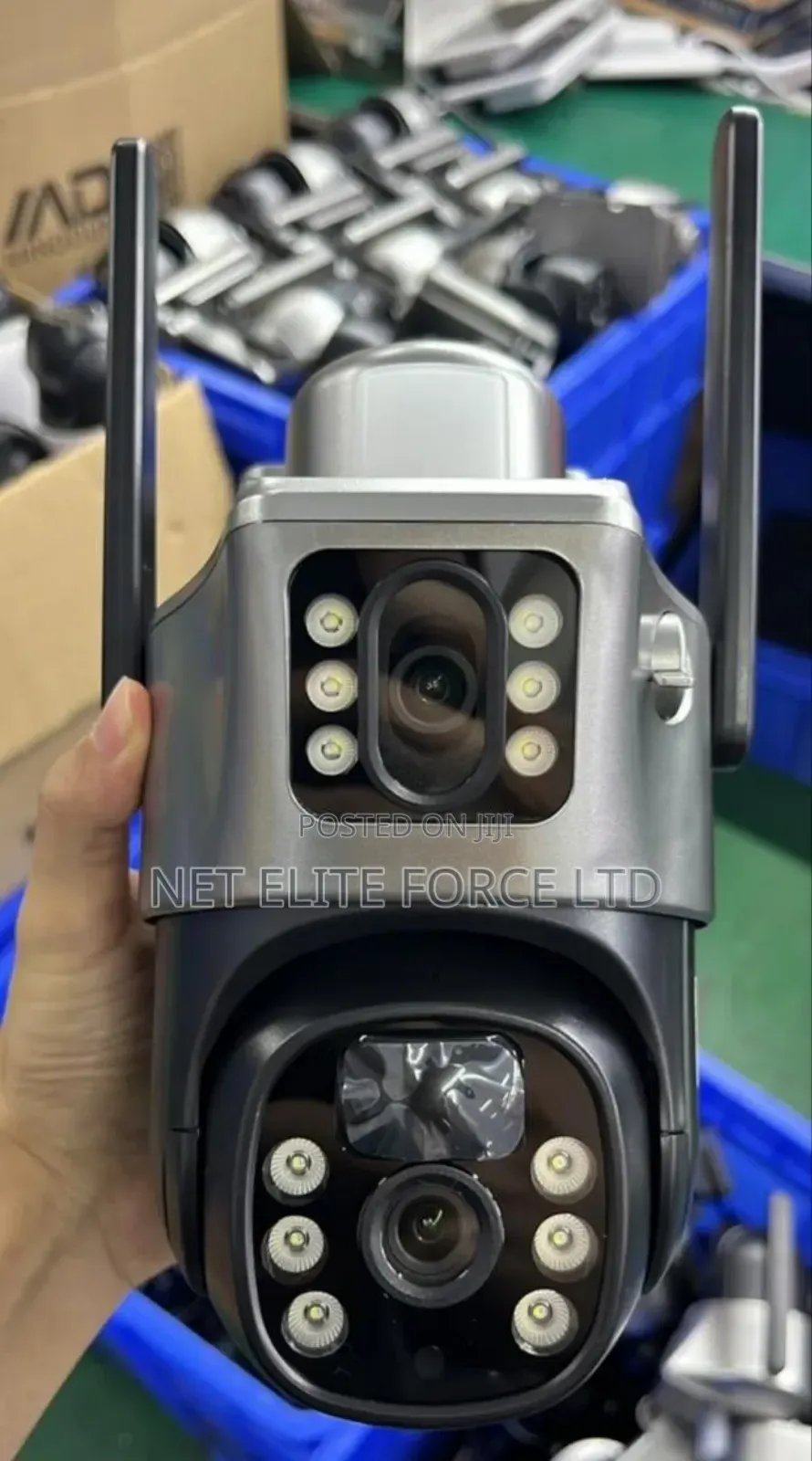 4m Dual Lense 4g Simcard Solar Camera
