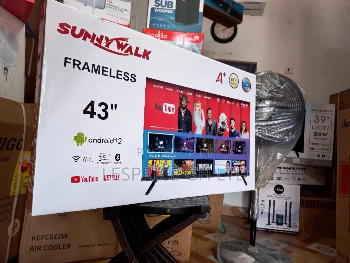 The Best~Sunny Walk 43” Android Smart Tv