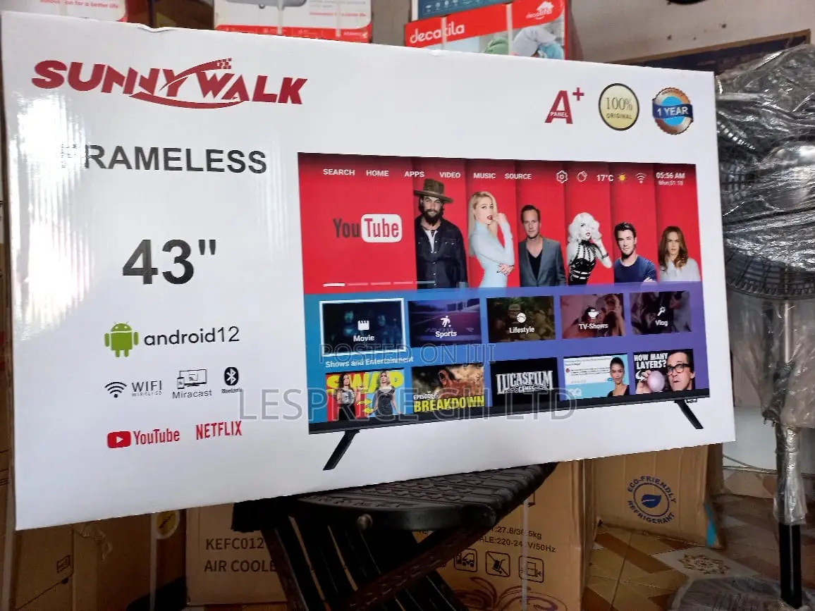 Sunny Walk 43” Android Tv Experience the Best