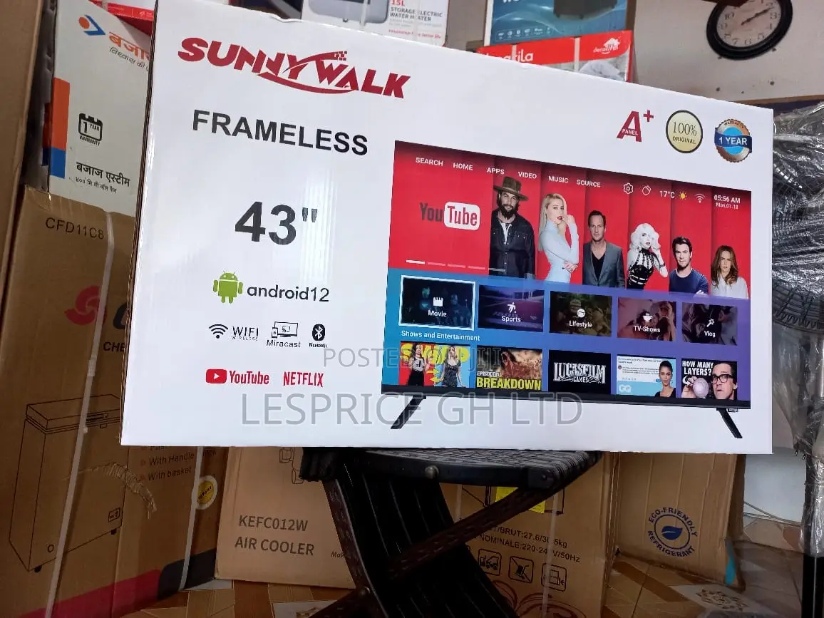 Sunny Walk 43” Android Digital Satellite Tv