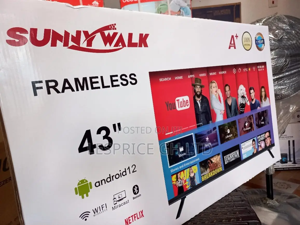 Colorful ~Sunny Walk 43” Smart Tv