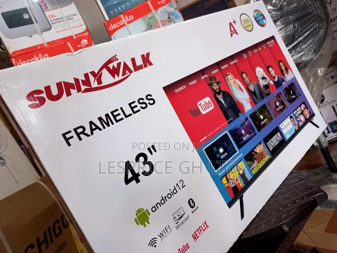 Colorful ~Sunny Walk 43” Smart Tv