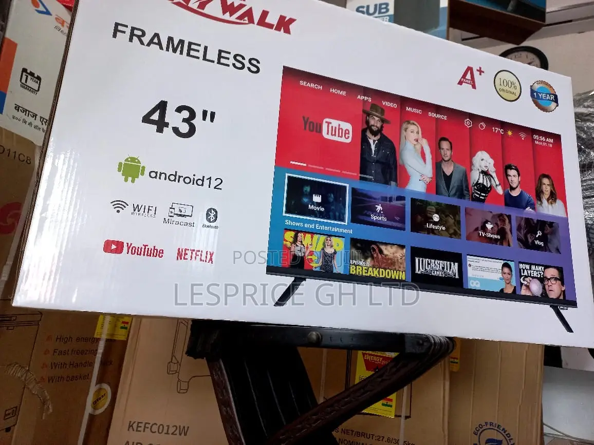 Good Quality ~Sunny Walk 43” Android Smart Tv
