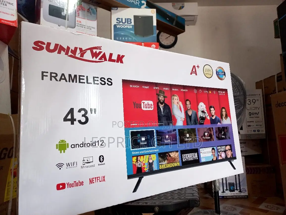 Exclusive ~Sunny Walk 43” Android Tv