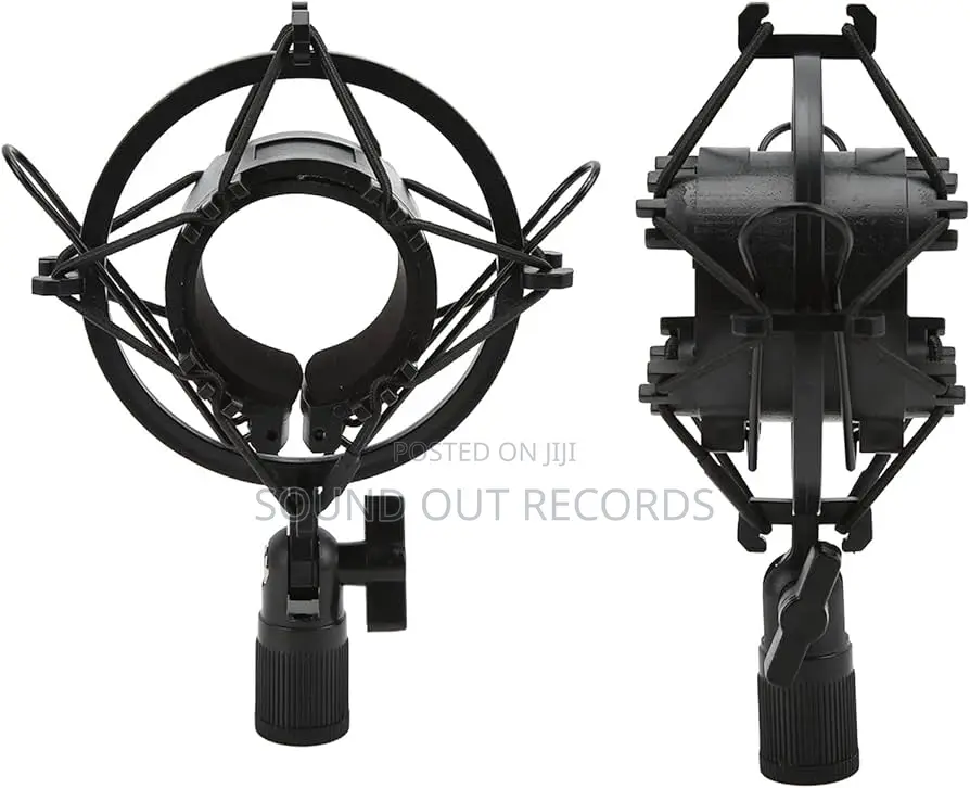 Metallic Microphone Shock Mount/Mic Holder
