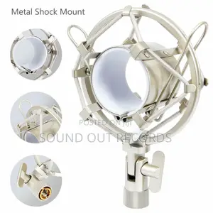 Metallic Microphone Shock Mount/Mic Holder