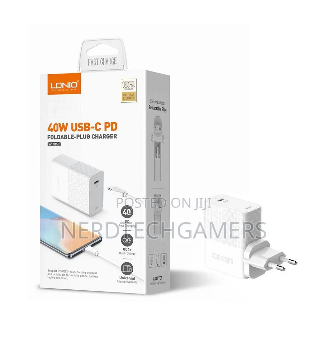 Ldnio 40w Usb C Pd Plug Adapter