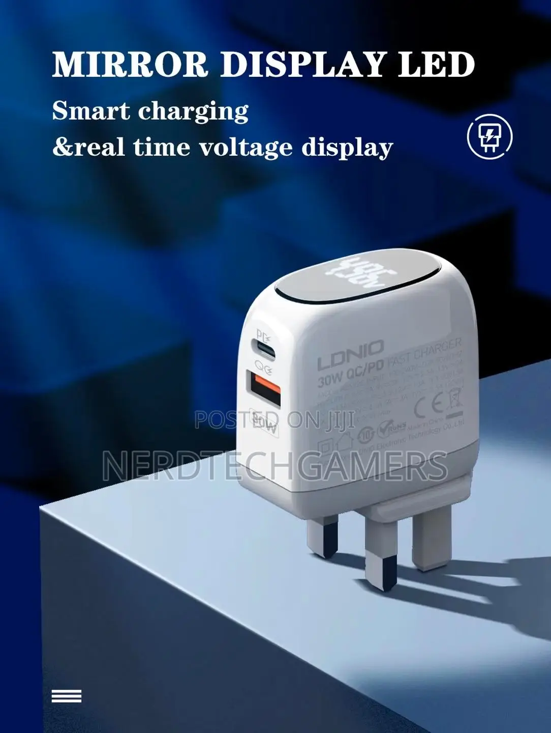 Ldnio 20w Pd+Qc3.0 Fast Charger Q229