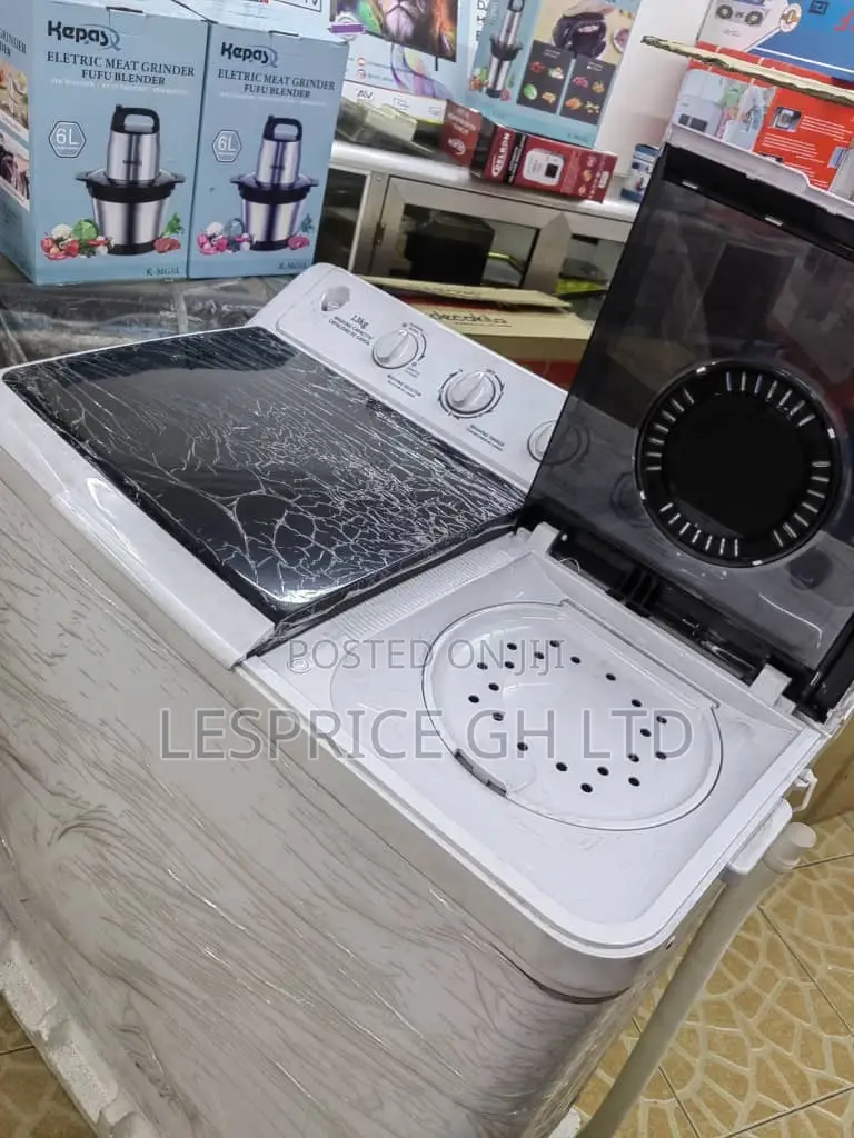 White Color//Decakila 13kg Washing Machine