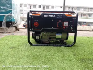 Key Start Silent Petrol 7.5kw 8500W Generator Honda Geneset