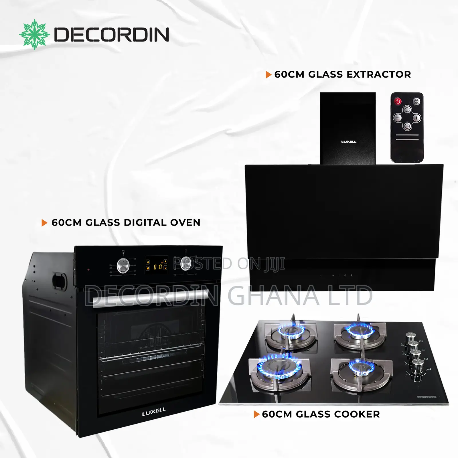 Decordin 60cm Set With Digital Oven