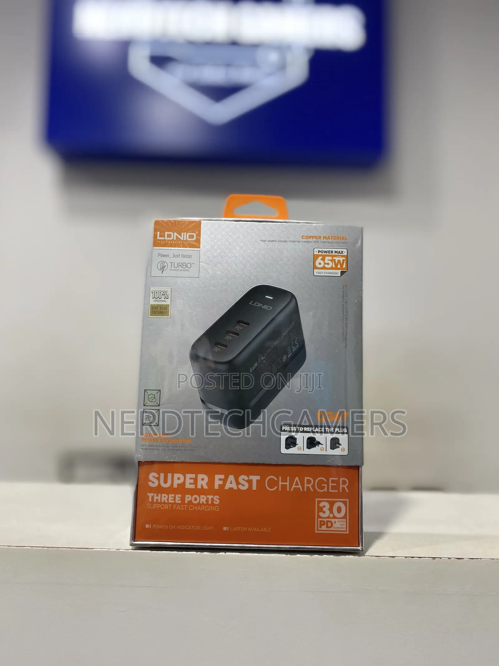 Ldnio Q367 Super Fast Charger 65W Gan