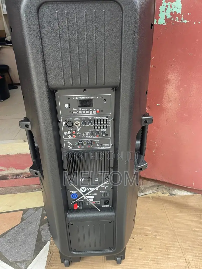 Voyz 15×2 2000W Full Range Rechargeable Speaker