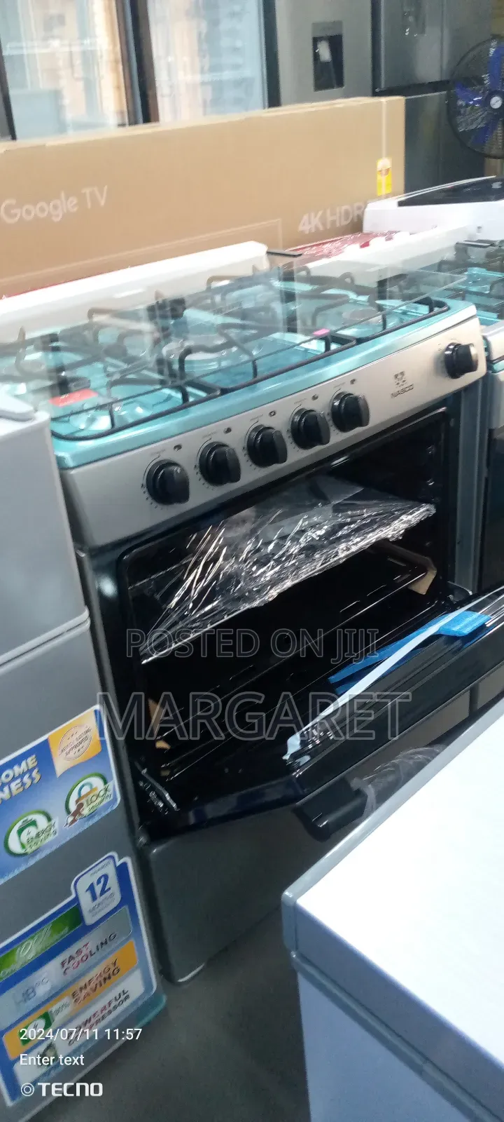 Nasco 5 Burner 80 by 60 Oven and Grill