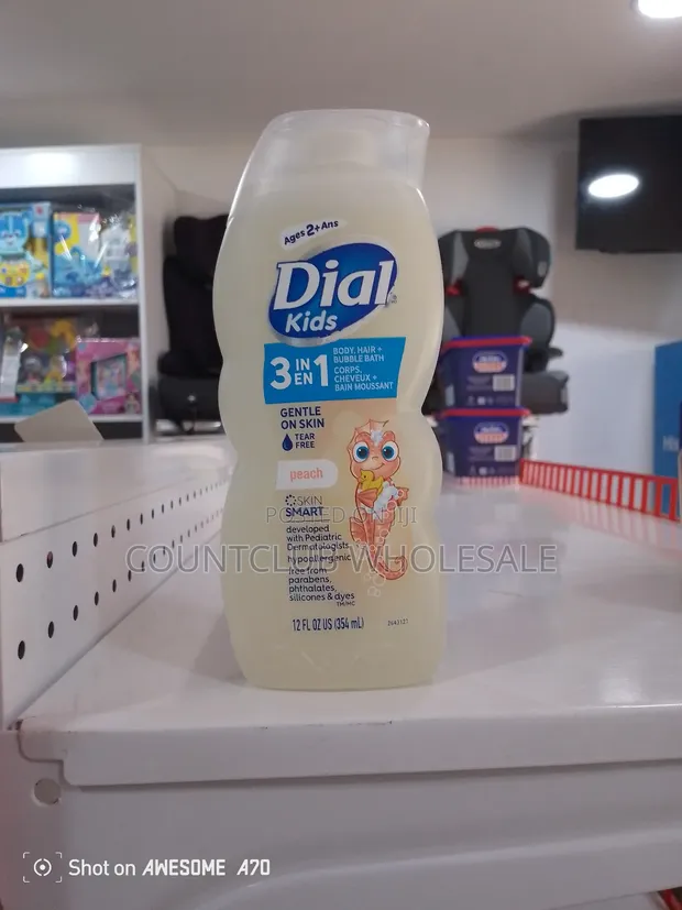 Dial Kids 3in1 Body,Hair,Bubble Bath 354ml in West Legon Care