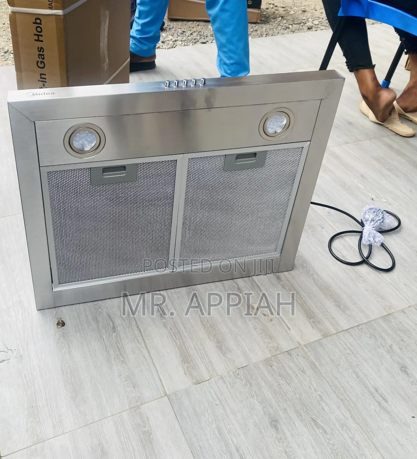 Quality Midea 60cm Electric Hood Extractor 60M21(Gray).