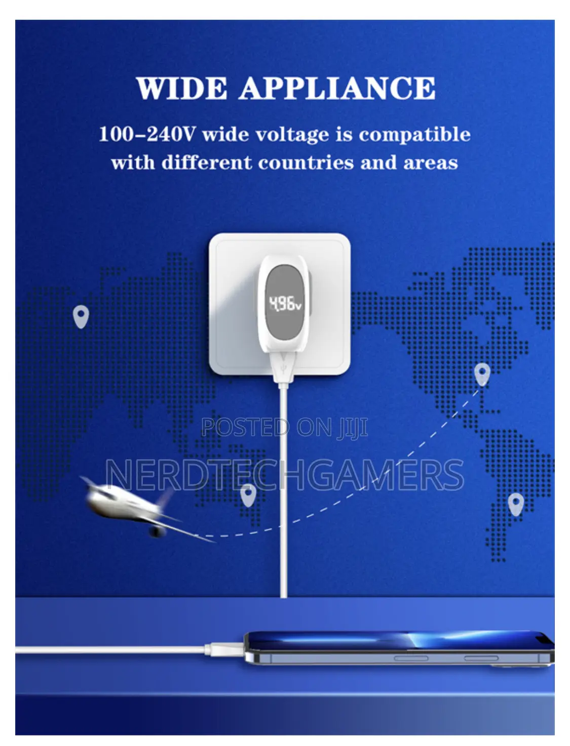 30w Led Display Fast Charger A2522c