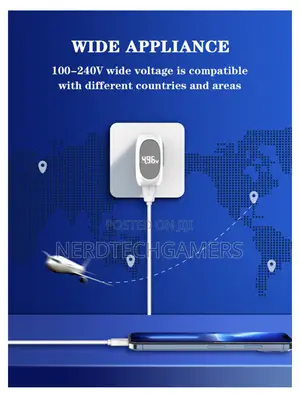 30w Led Display Fast Charger A2522c