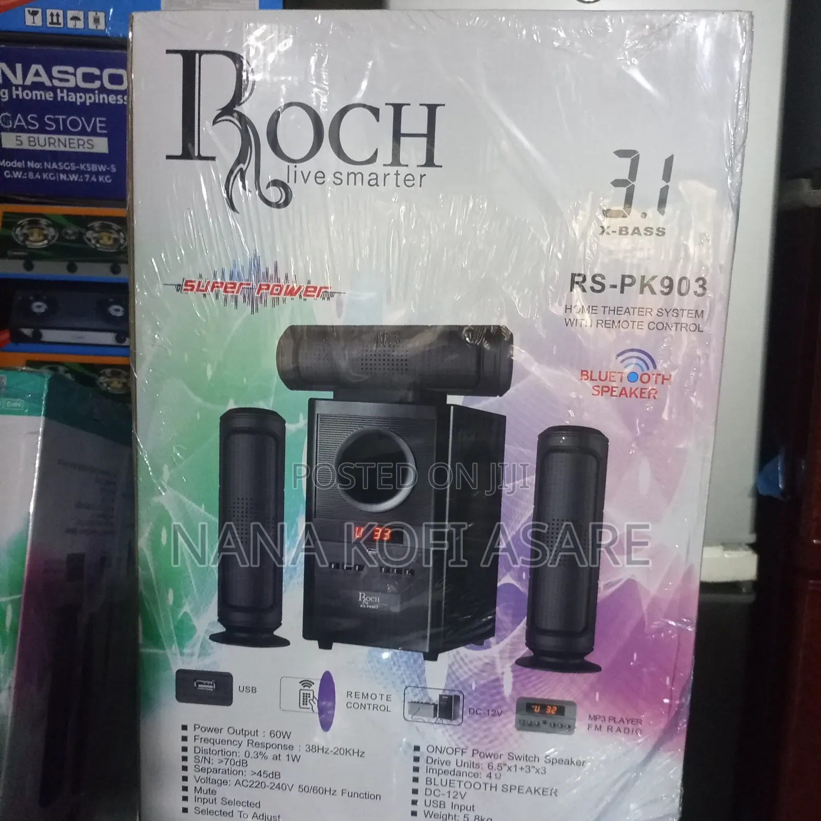 Roch 3.1ch Bluetooth Speaker